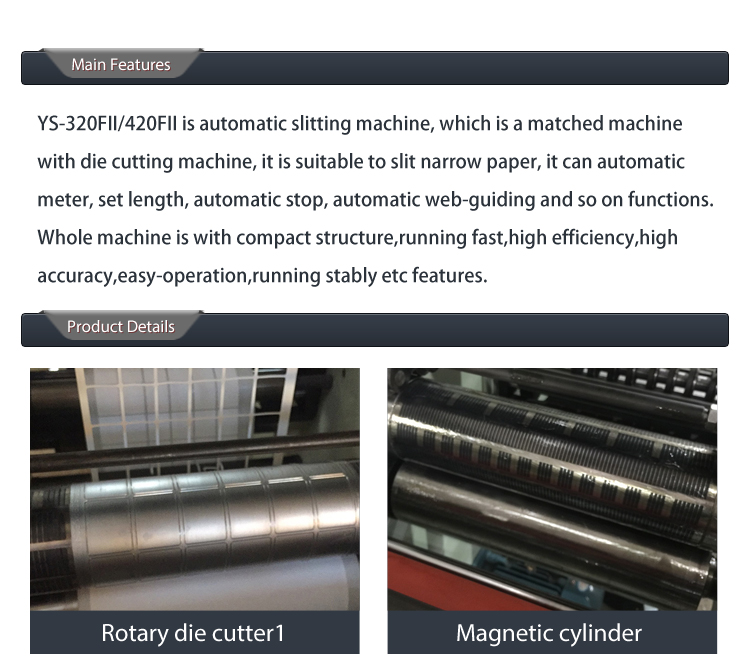 Automatic Rotary Die Cutting Machine 220V 3kw Digital Die Cutter