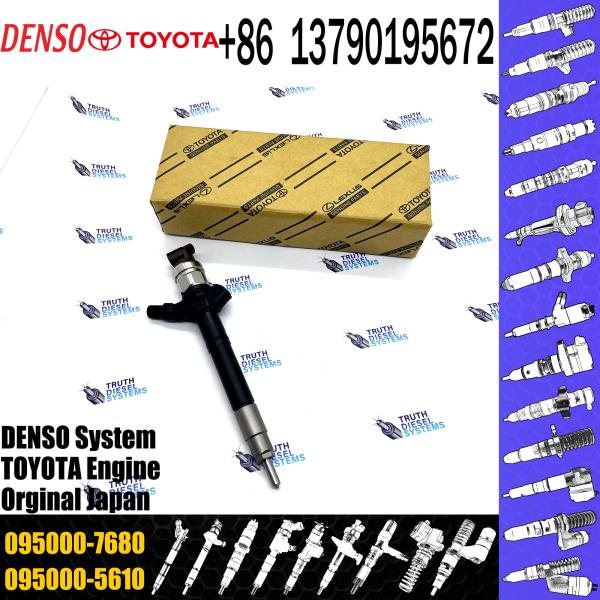 New Diesel Fuel Injector 095000-7690 095000-7680 For TOYOTA 1AD-FTV 2AD-FTV