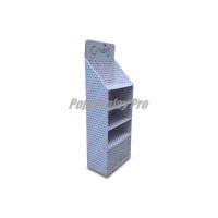 Buy cheap Floor Standing Point Of Sale Cardboard Displays 3 Flat Shelves For Candies product