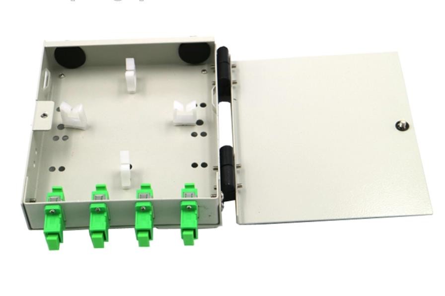 SC/FC/LC/ST Connectors FTTH Access Network Wall Mount Fiber Termination Box