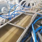 SJSZ 55/120 Twin Conical Screw Extruder The Perfect Match for UPVC Door Frame