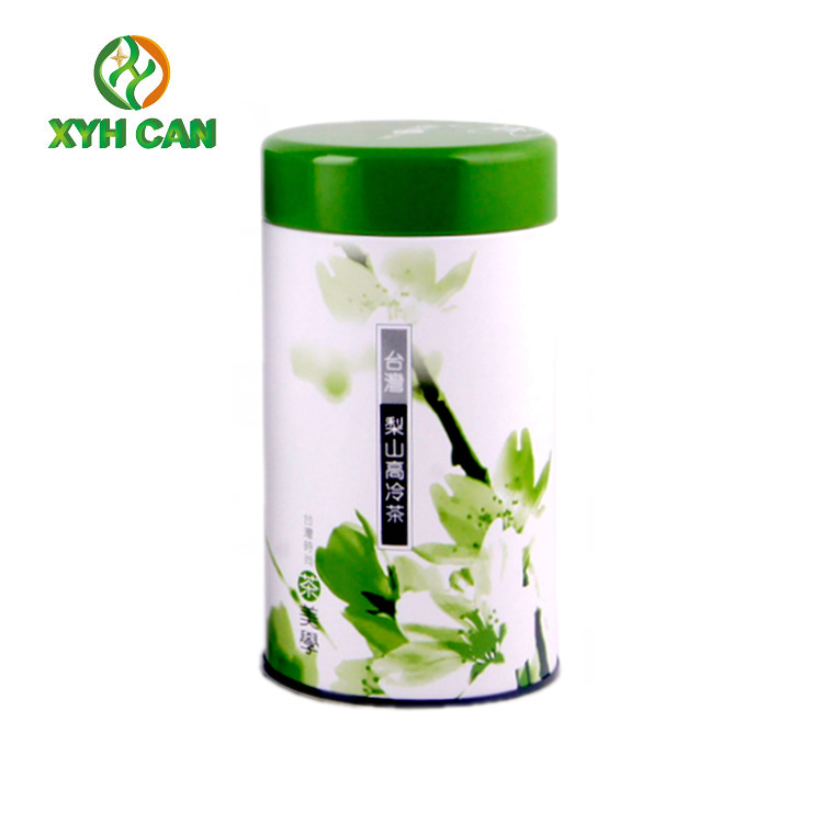 Tea Tin Can Food Grade Certificate Decorative For Tea Storage Useful Colorful Design