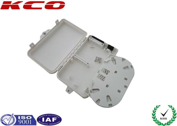 Buy cheap Wall Mount Fiber Optic Outdoor Terminal Box 4 Cores Enclosures for Cables from wholesalers