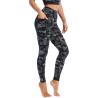 Buy cheap Camouflage High Waisted Workout Leggings Digital Printing Quick Dry from wholesalers
