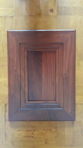 Black walnut solid wood kitchen cabinet door ,walnut recessed door,Kitchen
