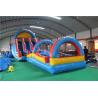 Buy cheap 0.9mm PVC Tarpaulin Inflatable Water Slip And Slide 14.6x3.7x6.1m from wholesalers