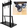 Buy cheap 32 40 43 50 55 58 65 75 85 86 98 100 110 Inch Interactive Flat Panel Smart White Board TV Mobile Stand With Wheels from wholesalers