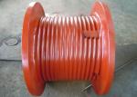 Buy cheap LBS Multifunctional 160KN Rope Winch Drum , Metal Winch Drum Red Color For from wholesalers