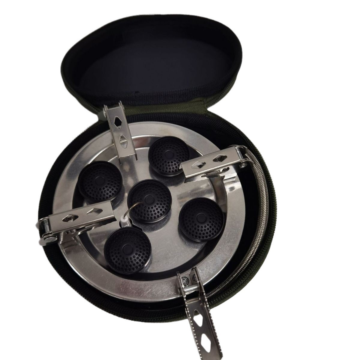 Five Spray Head Stove Mini Portable Folding Camping Gas Stove Burner Outdoor Gas Grills