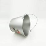 Bar 3L Metal Wine Bucket Bronze Drum Container Cannaburst Tin Custom Logo