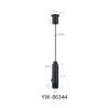 Buy cheap Electroplating Matt Black Ceiling Light Cable Suspension Systems YW86344 from wholesalers