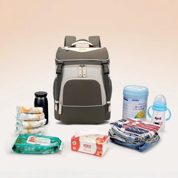 Buy cheap ISO9001 Softback Multifunction Travel Diaper Bag Backpack Water Resistant from wholesalers