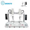 Buy cheap Electronic Manufacturing Dual-Head Dual-Platform Automatic Soldering Machine from wholesalers