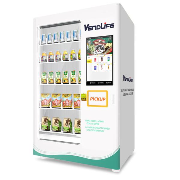 Buy cheap DEX system Elevator Vending Machine White for cupcake 1.7KW 60HZ from wholesalers