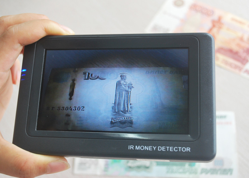 2019 V88 mini IR Money Detector with DC 5V power supply for individuals,build in lithium battery