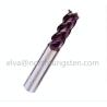 Buy cheap Tungsten ccarbide end mill, CNC milling cutter 4 flutes 2 flutes 3 flutes,45,50 HRC degree from wholesalers
