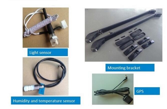 Waterproof IP65 Led Light Display Taxi Roof Advertising Signs With Aluminum Cabinet