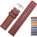 ALK Vintage Cow Leather Watch Band Bracelet multicolors Strap pin buckle