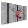 Buy cheap Hanging Glass LED Screen Moistureproof 1000x1000mm Transparent from wholesalers
