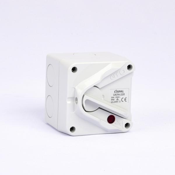 Buy cheap IP66 1pole 20A Weatherproof Isolating Switch AS Standard Outdoor from wholesalers