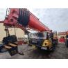 Buy cheap SA Ny Truck Crane 100ton STC1000C7 with 17.5m Jib Length Yellow and Red from wholesalers