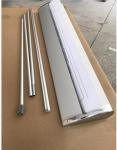 Retractable Wide Base Aluminum Roll Up Banner Display Stand For Outdoor