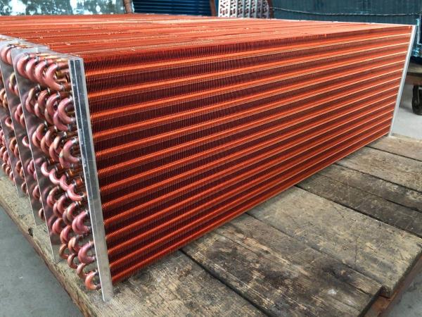 Buy cheap Customized Evaporator Dehumidifier AC Coil Copper For Sea Food Freezer from wholesalers