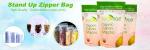 Custom Printing Aluminum Foil Snack Packaging Zipper Bag For Granola Food with