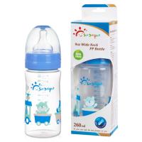 Buy cheap 9oz 260ml Wide Neck Arc PP Baby Feeding Bottle product