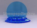 Customized Counter Top Acrylic Cosmetic Organizers With Slot Pocket