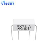 Buy cheap 2W OR1J 0.1ohm 5% Through Hole Ceramic Tube Resistor In Bulk RX73-A product