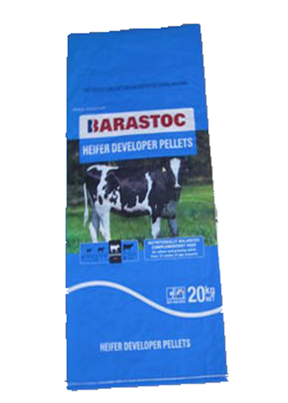 White Woven Polypropylene Feed Bags Dog Food Sack With Gravure Printing