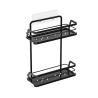 Buy cheap Stainless Steel Bathroom Organizer Wall Mounted Shower Caddy Suction Cup Iron Wire Rack from wholesalers