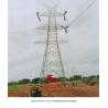 Buy cheap 400KV double circuit transmission line steel tower from wholesalers