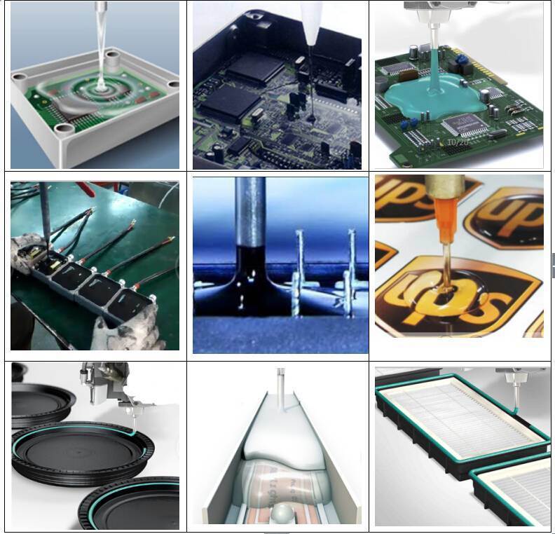 High Accuracy Automatic Two Components Silicone, Epoxy, PU CNC Epoxy Resin Dispensing Machine Automatic