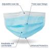 Buy cheap Anti Viral 3 Ply Non Woven Face Mask Hypoallergenic Easy Put On / Take Off from wholesalers