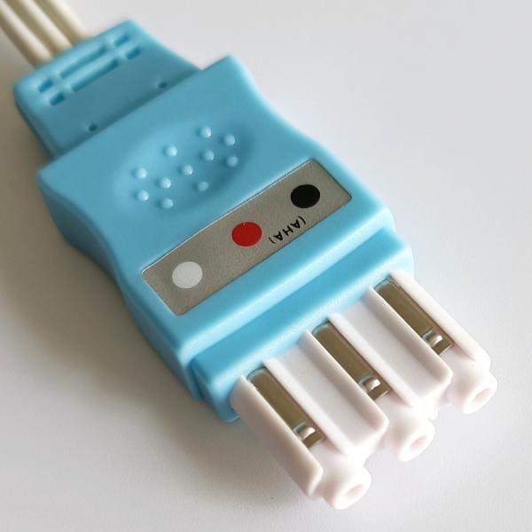 Buy cheap HP 989803173131 IEC Disposable 3 leads ECG Cables One Piece Din Style 3 Ft Length from wholesalers