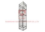 Aluminum Alloy Shaft Elevator Cabin Decoration Steel Structure Well Frame