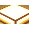 Buy cheap Japanese wooden square led ceiling light minimalist modern bedrooms lamp(WH-WA-34) from wholesalers
