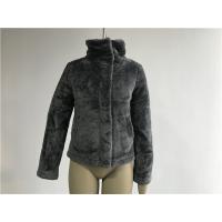 Buy cheap Charcoal Ladies Faux Fur Coats Regular Length Faux Fur Women'S Jacket TW8504 product