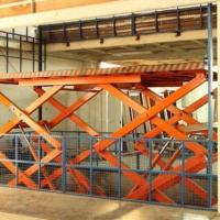 Buy cheap Heavy Duty Stationary Hydraulic Pallet Lift Table hand control 4kw product
