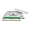 Buy cheap Rack Mounted 19" Rotary 24 Port ODF Fiber Optic Patch Panel from wholesalers