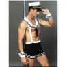 Buy cheap XXL Men'S Sexy Lingeries Waist 82cm Bust 87cm Sailor Uniform Cosplay from wholesalers