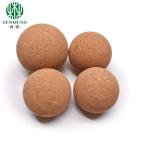 Best Sale Eco-Friendly Natural Wood Ball for Fitness Exercise Cork Yoga Ball