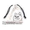 Buy cheap White Brushed Cotton Twill Drawstring Bag For Packaging,Cotton Flannel Dust bag,Pure White Cotton Flannel Packaging Bag from wholesalers