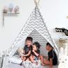 Buy cheap Wood Frame Cotton Canvas Indian Teepee Tent for child from wholesalers