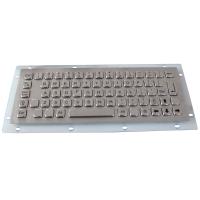 Buy cheap Professional IP65 vandal resistant stainless steel metallic keyboard waterproof product