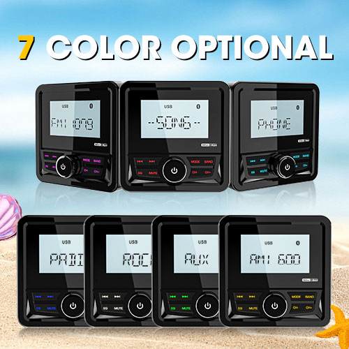 Waterproof Boat Audio Marine Stereo Digital Marine Grade Player FM AM Boat Car MP3 Player