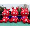Buy cheap 3.2 M High Decorative Inflatable Advertising Balloon Decorated Rabbits 220V from wholesalers