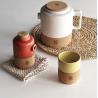 Buy cheap Anti Friction Custom Cork Teapot Sugar Pot Multipurpose White Yellow Red from wholesalers